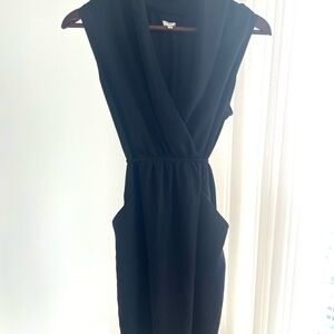 Aritzia Wilfred Sabine Sleeveless Tie Waist Dress